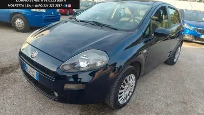 Usata Fiat Punto Evo Dynamic 70 CV (51 kW) 2012 Blu Utilitaria