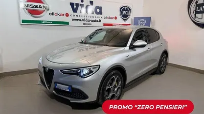 Usata Alfa Romeo Stelvio 190 CV (139 kW) 2021 Grigio SUV