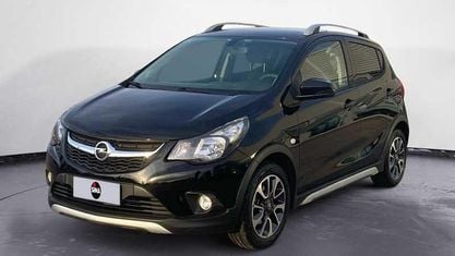 Usata Opel Karl Rocks 73 CV (53 kW) 2018 Nero Utilitaria