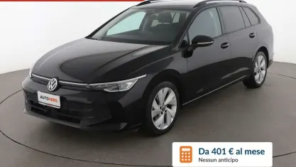 Usata VW Golf VIII Life 150 CV (110 kW) 2024 Nero Station wagon