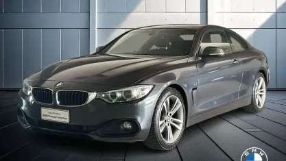 Käytetty BMW 420 Sport Line 190 HP (139 kW) 2015 Harmaa Coupe - kaksiovinen