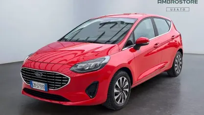 Second-hand Ford Fiesta Titanium 75 CP (55 kW) 2023 Roșu Hatchback