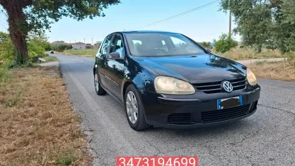 Usata VW Golf VI Comfortline 105 CV (77 kW) 2008 Nero Utilitaria