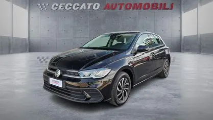 Usata VW Polo Life 95 CV (69 kW) 2023 Nero Utilitaria