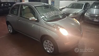 Usata Nissan Micra Acenta 82 CV (60 kW) 2005 Grigio Berlina