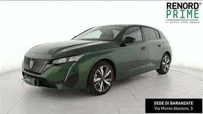 Begagnad Peugeot 308 Allure 131 HK (96 kW) 2023 Grön Sedan