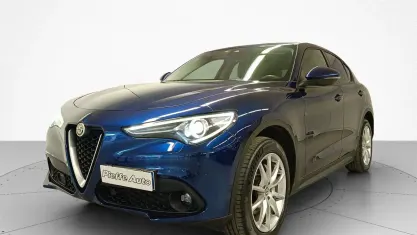 Usata Alfa Romeo Stelvio Super 209 CV (153 kW) 2018 Blu SUV