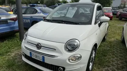 Käytetty Fiat 500 Lounge 69 HP (50 kW) 2018 Valkoinen Viistoperä