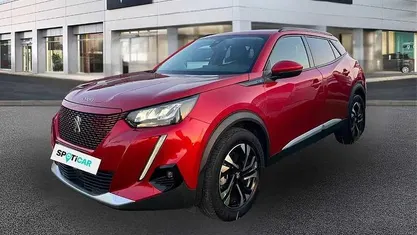 Usata Peugeot e-2008 Allure 56 kW (77 CV) 2022 Rosso SUV