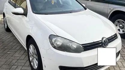 Usata VW Golf VII Highline 105 CV (77 kW) 2012 Bianco Berlina