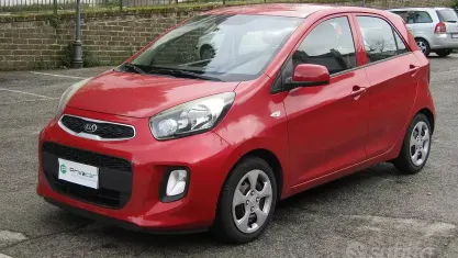 Usata Kia Picanto Active 66 CV (48 kW) 2016 Rosso Utilitaria