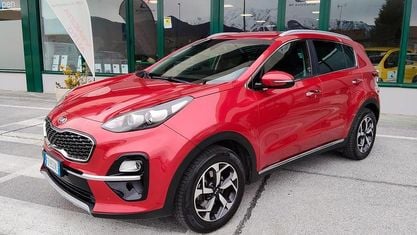 Usata Kia Sportage Style 116 CV (85 kW) 2020 Rosso SUV