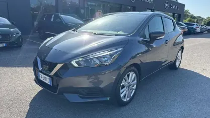 Usata Nissan Micra Acenta 71 CV (52 kW) 2019 Grigio Utilitaria