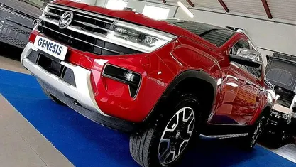Deep red met Usata 2024 VW Amarok Style Pick-up | 46.900 € (Ottimo prezzo)