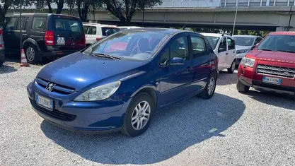 Usata Peugeot 307 68 CV (50 kW) 2003 Blu Berlina