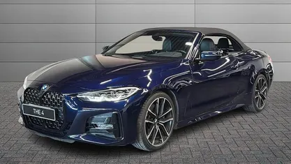 Usata BMW 420 M Sport 190 CV (139 kW) 2022 Blu Cabrio