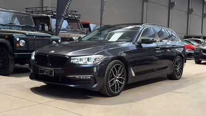 Usata BMW 520 Luxury Line 190 CV (139 kW) 2017 Grigio metallizzato Station wagon