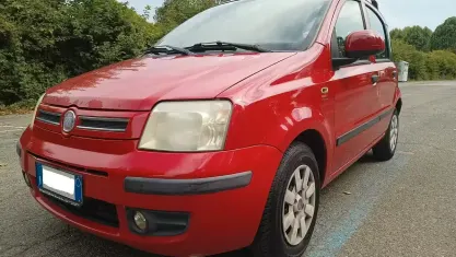 Usata Fiat Panda 60 CV (44 kW) 2010 Rosso Utilitaria