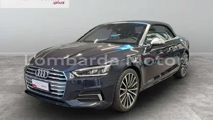 Blu chiaro di luna Usata 2018 Audi A5 Cabriolet Sport Cabrio | 26.900 € (Buon prezzo)