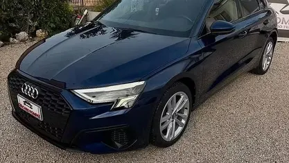 Usata Audi A3 150 CV (110 kW) 2020 Blu Berlina