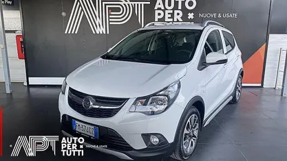 Usata Opel Karl Rocks 73 CV (53 kW) 2017 Bianco Utilitaria