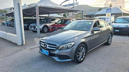 Käytetty Mercedes C200 136 HP (100 kW) 2017 Harmaa Sedan