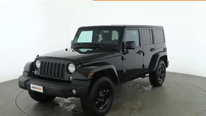 Usata Jeep Wrangler Unlimited Sahara 200 CV (147 kW) 2017 Nero SUV