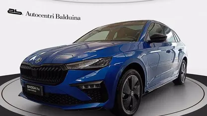 Begagnad Skoda Scala Monte Carlo 116 HK (85 kW) 2024 Blå Halvkombi