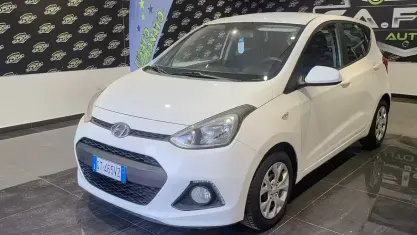 Usata Hyundai i10 Comfort 66 CV (48 kW) 2014 Bianco Utilitaria
