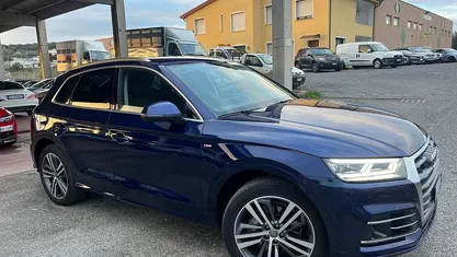 Usata Audi Q5 S-Line 190 CV (139 kW) 2019 Blu SUV