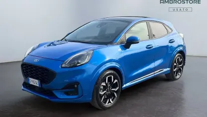 Gebraucht Ford Puma ST-Line X 125 PS (91 kW) 2023 Blau SUV