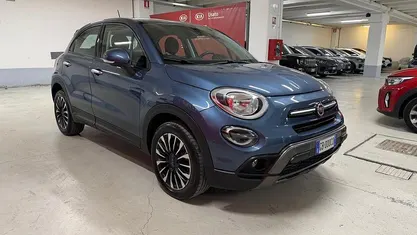 Usata Fiat 500X Cross 120 CV (88 kW) 2020 Blu SUV