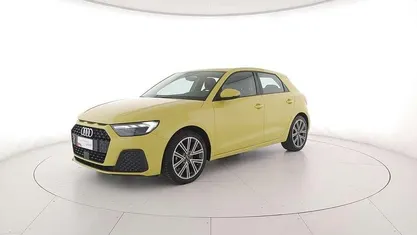 Usata Audi A1 Sportback 110 CV (80 kW) 2020 Giallo pitone metallizzato Utilitaria