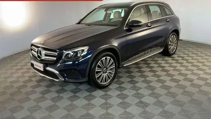 Usata Mercedes GLC250 Exclusive 205 CV (150 kW) 2017 Blu SUV