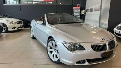 Usata BMW 645 Cabriolet Efficient Dynamics 333 CV (244 kW) 2005 Argento Cabrio