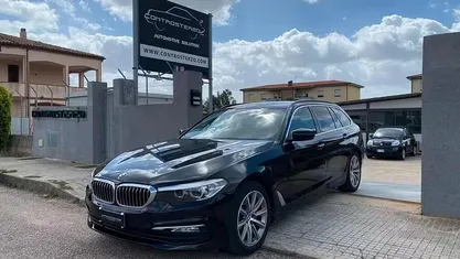 Usata BMW 520 190 CV (139 kW) 2018 Blu Station wagon