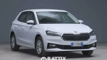 Usata Skoda Fabia Selection 80 CV (58 kW) 2024 Bianco Utilitaria