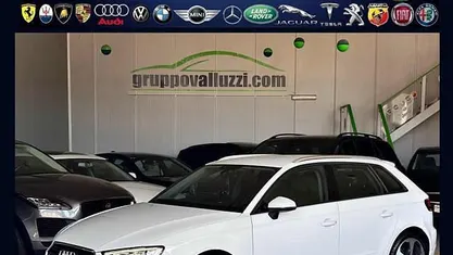 Usata Audi A3 Sport 116 CV (85 kW) 2019 Bianco Berlina