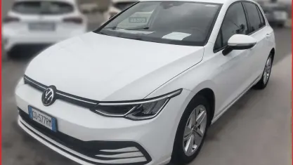 Occasion VW Golf VIII Style 131 ch (96 kW) 2021 Blanc Berline