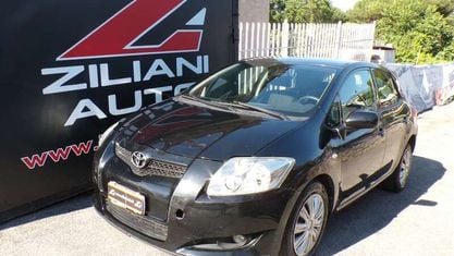Usata Toyota Auris Sol 126 CV (92 kW) 2007 Nero Berlina