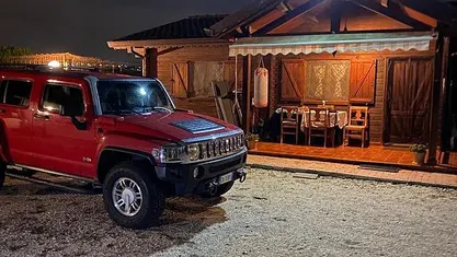 Usata Hummer H3 245 CV (180 kW) 2008 Rosso SUV