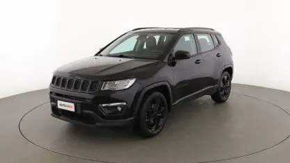 Käytetty Jeep Compass Night Eagle 120 HP (88 kW) 2019 Musta Katumaasturi