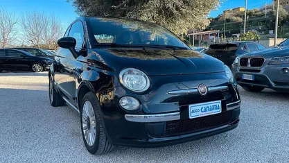Usata Fiat 500 Lounge 69 CV (50 kW) 2008 Nero Berlina