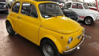Usata Fiat 500 18 CV (13 kW) 1970 Giallo Utilitaria