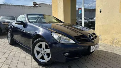 Blu/azzurro Usata 2004 Mercedes SLK200 Cabrio | 9700 € (Buon prezzo)