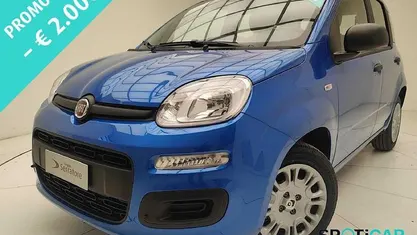 Nouvelle Fiat Panda Pop 65 ch (47 kW) 2025 Bleue Citadine
