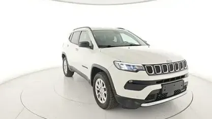 Brugt Jeep Compass Limited 190 HK (139 kW) 2022 Hvid SUV