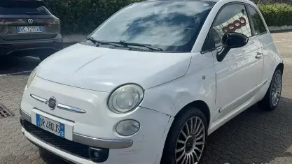 Usata Fiat 500 Sport 75 CV (55 kW) 2008 Bianco Berlina
