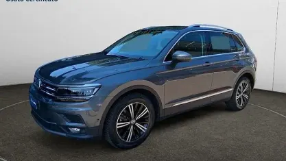 Usata VW Tiguan Advance 150 CV (110 kW) 2019 Grigio scuro SUV