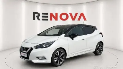 Usata Nissan Micra Tekna 90 CV (66 kW) 2019 Bianco Utilitaria